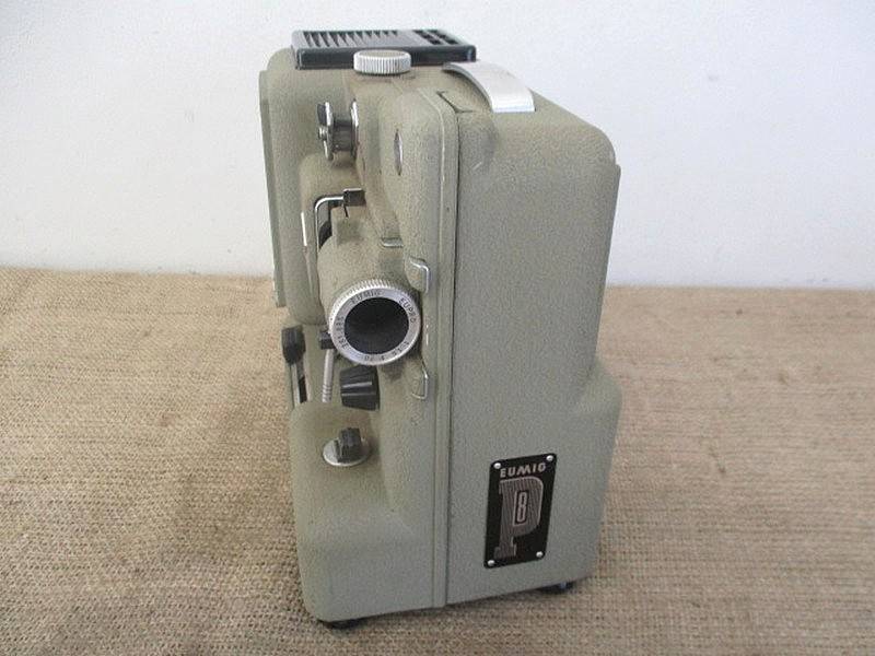 Vintage Eumig P8 Projector With Two Full Reels In Original Box                       Austria
