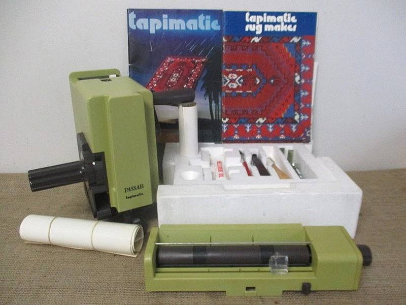 Rare Vintage Passap Tapimatic Rugmaker With Accessories                 Swiss Made              1984