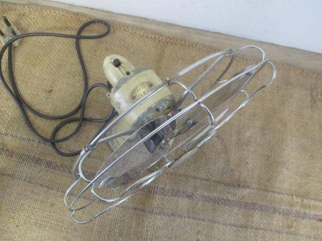 Super Rare Vintage Limit Electric Fan By Limit Engineering Co Ltd      Made In England      1950's