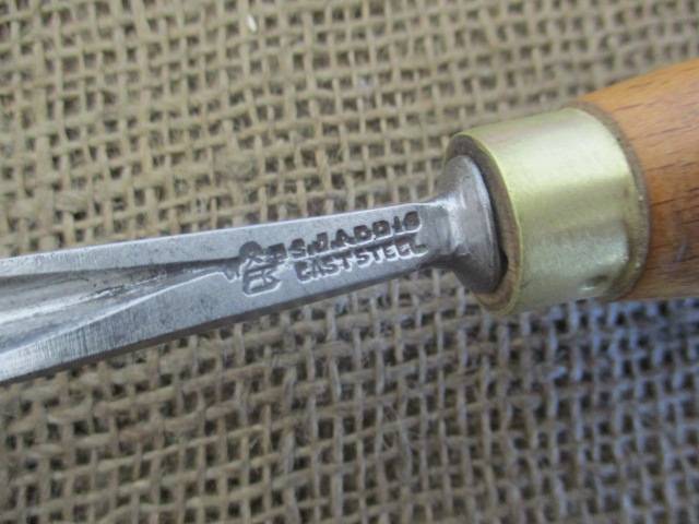 Super Rare Antique/Vintage Set of 8 Ward & Payne / S.J.Addis Wood Carving Knifes