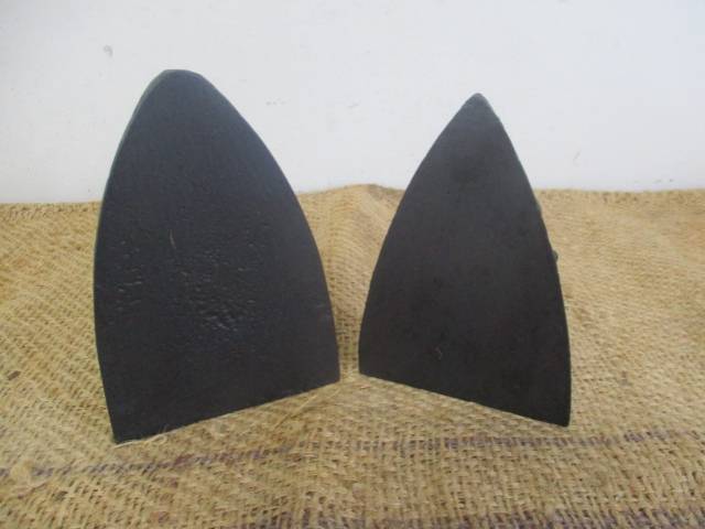 If Not Antique.....Then Very Close To It......These Two Antique Cast Iron Sad Irons