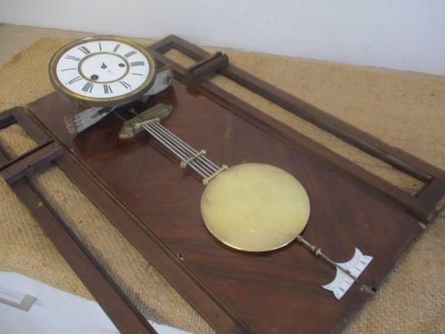 For Spares Or Restoration : Rare Vintage Gustav Becker Silesia P54 Mechanism