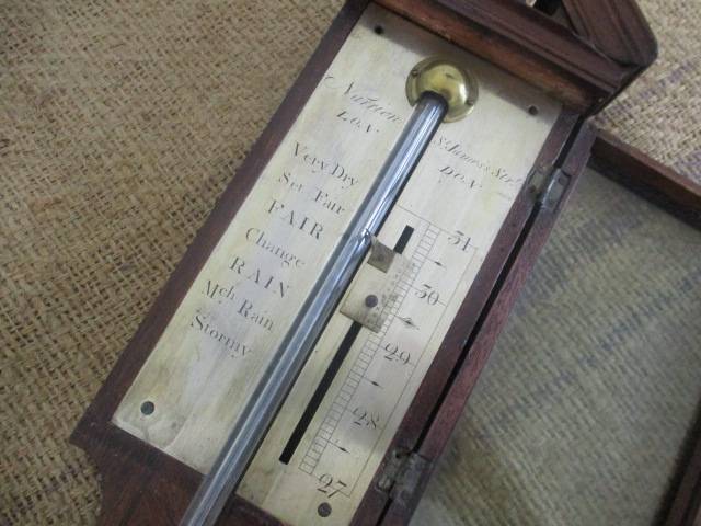 For Repairs Or As A Focal Point : This Very Rare Stick Barometer