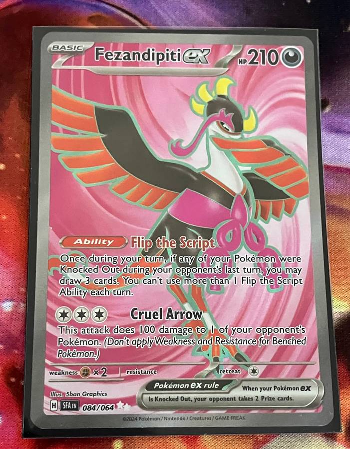 Pokemon: Fezandipiti EX (Ultra Rare)