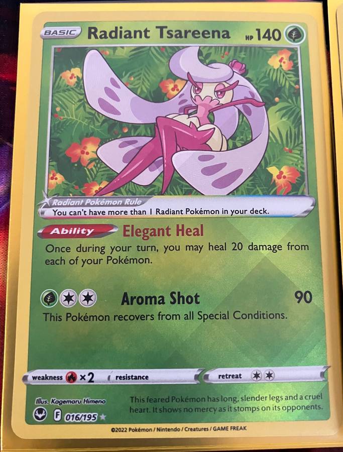 Pokemon: Bundle of 10 radiant cards
