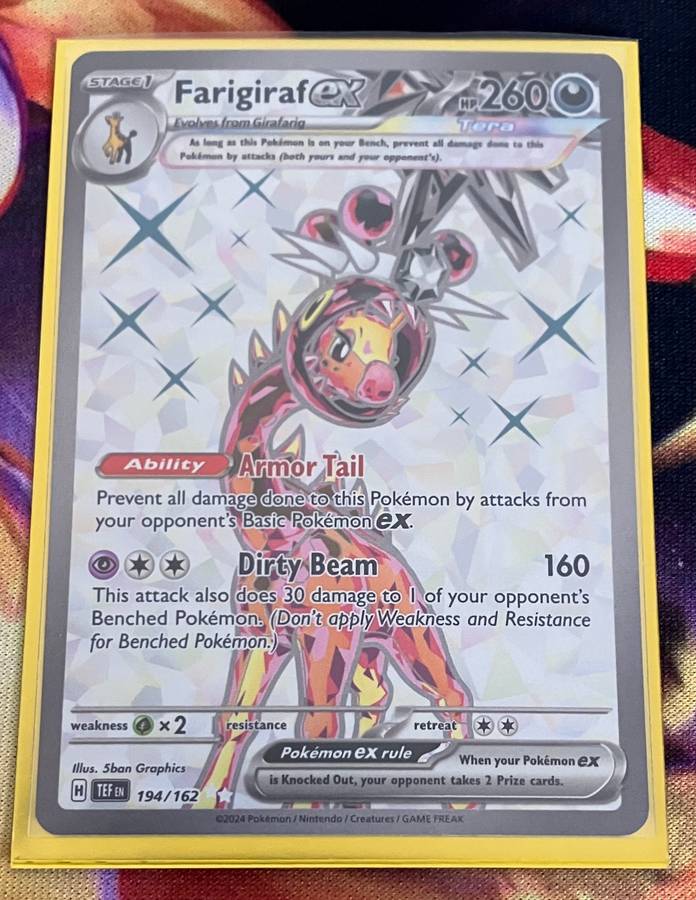 Pokemon: Bundle of 5 full art EX cards