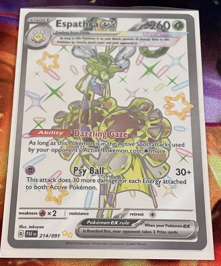 Pokemon: Bundle of 5 full art EX cards