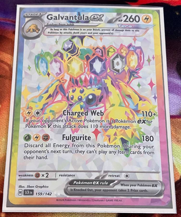 Pokemon: Bundle of 5 full art EX cards
