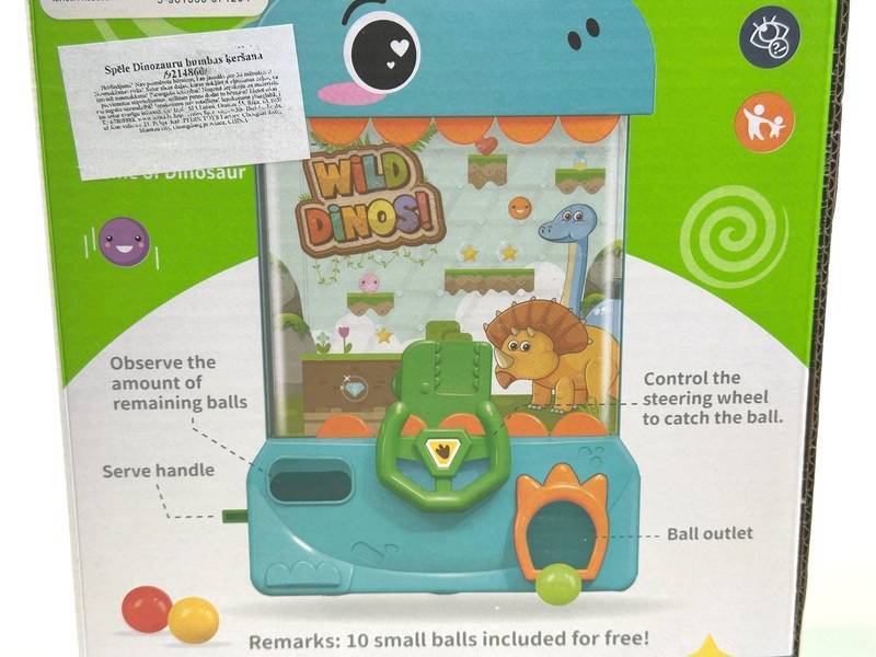 Launching And Receiving Dinosaur Ball Catcher