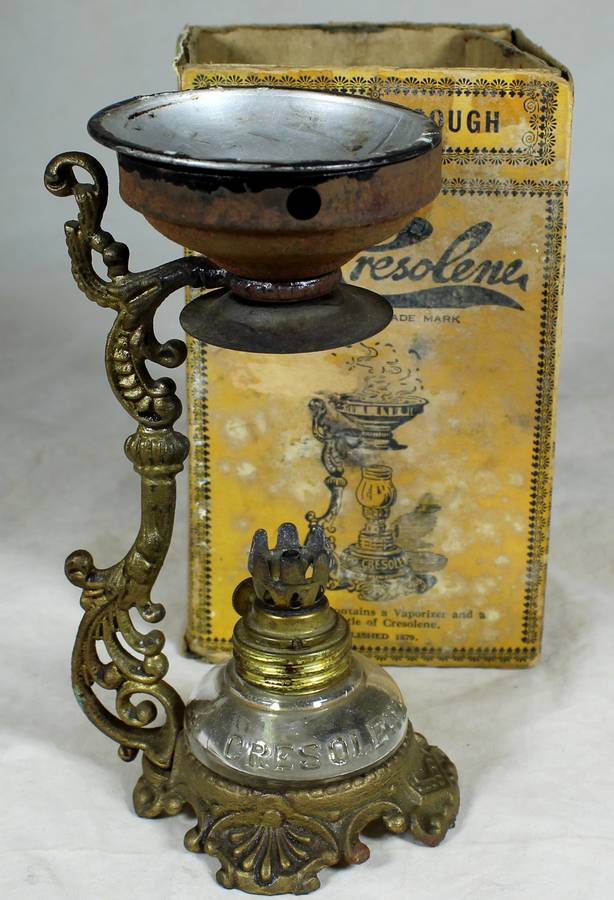 Vapo cresolene burner with original box