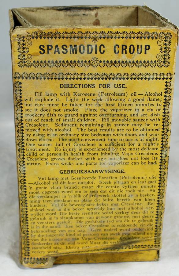 Vapo cresolene burner with original box