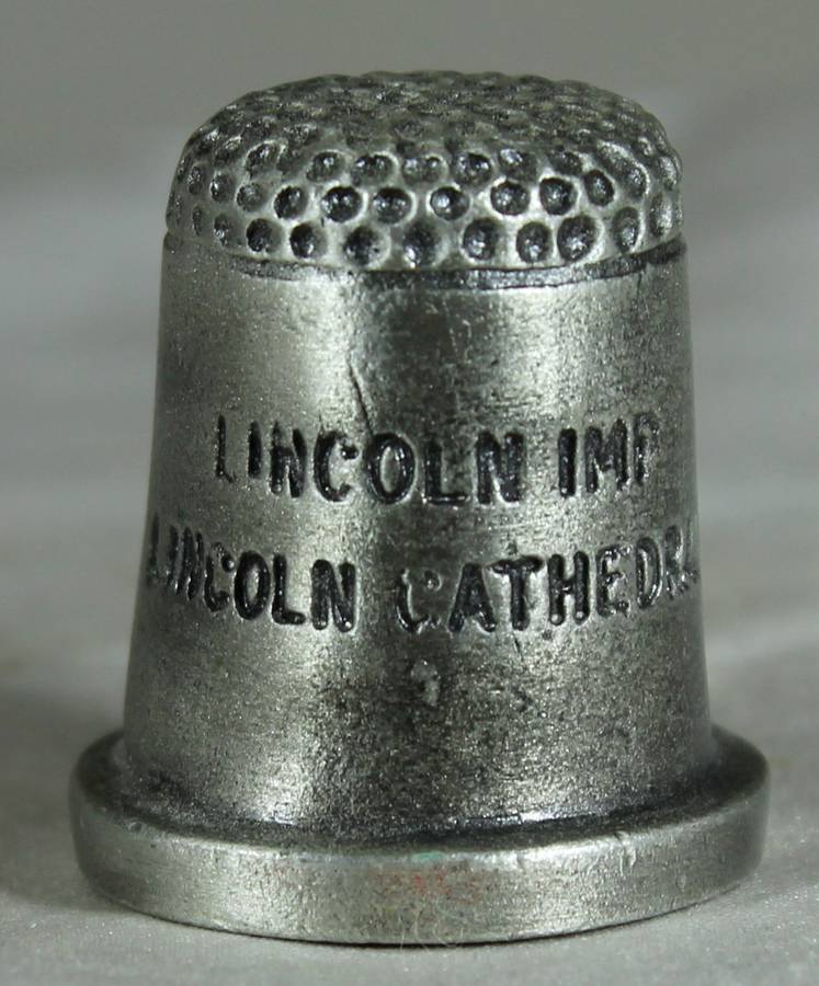 Metal thimble - Lincoln Cathedral