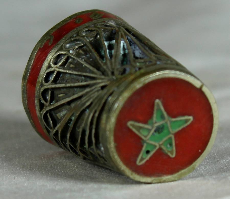 Metal thimble - hand made