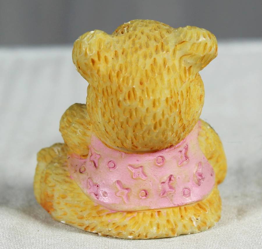 Little baby bear with pink dress