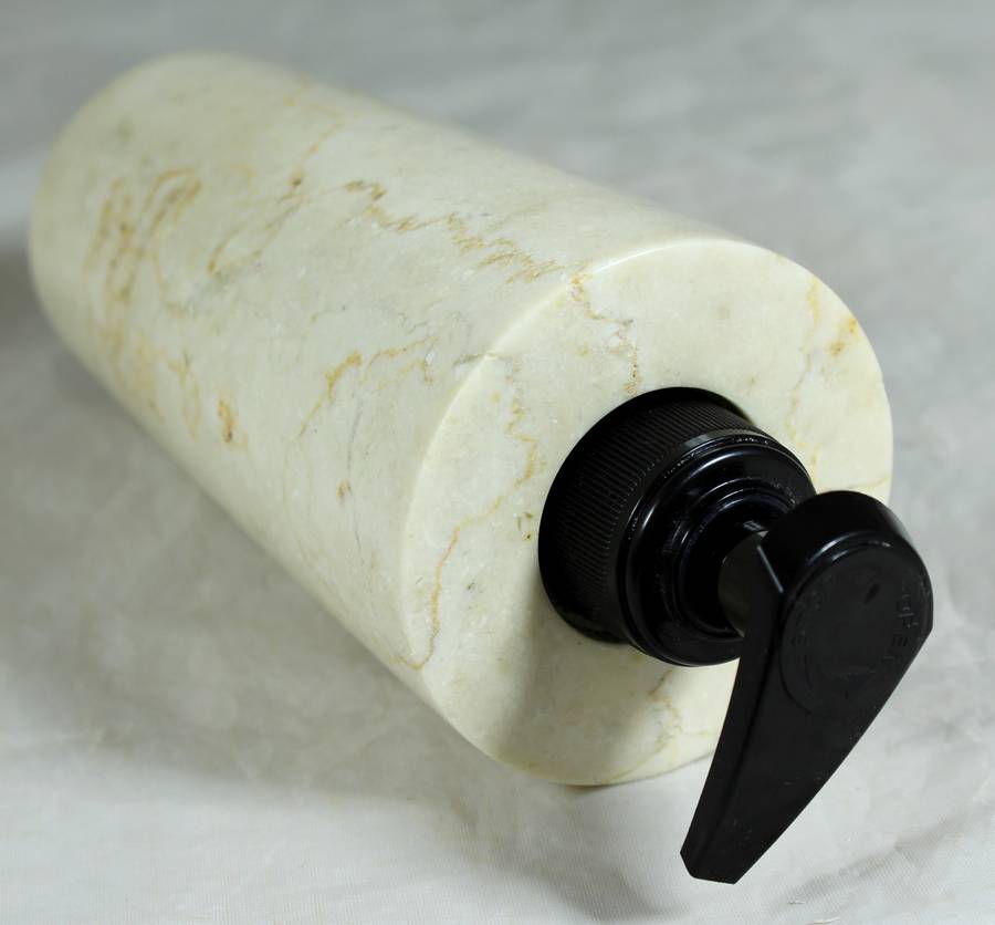 Marble soap dispenser