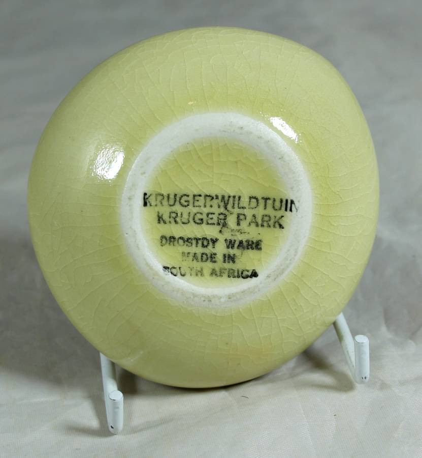Drostday ware - Kruger park trinket bowl