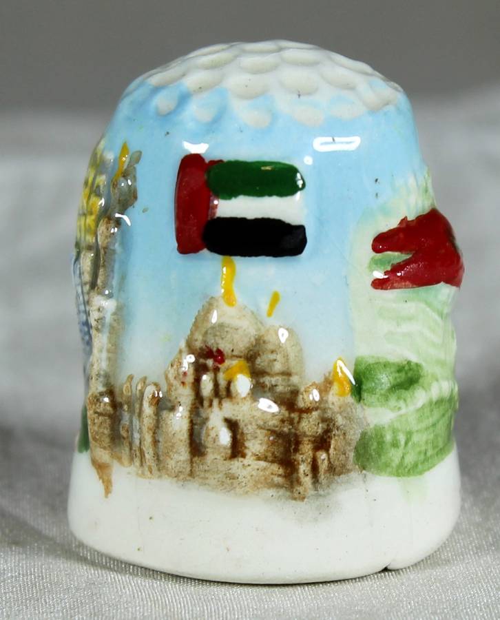 3D ceramic thimble - Abu Dhabi