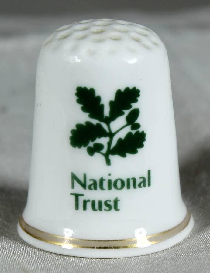 Bone China thimble - Rhossili bay, Gower