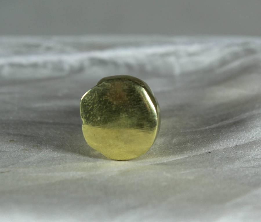 Miniature brass rabbit