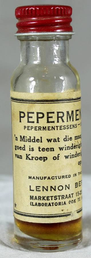 Mini medicine bottle - Peppermint Drupples (Lennon)