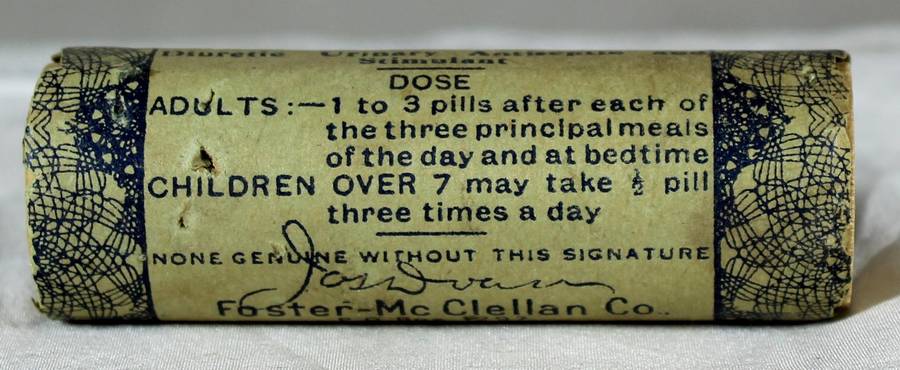 Mini medicine bottle - Doan's Backache Kidney Pills