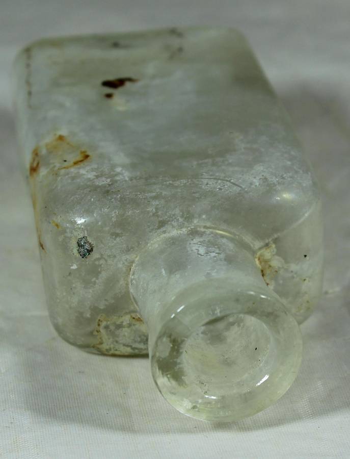 Vintage glass bottle