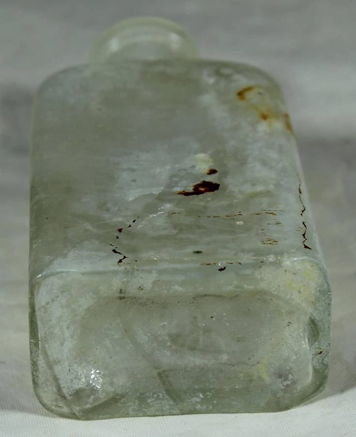 Vintage glass bottle
