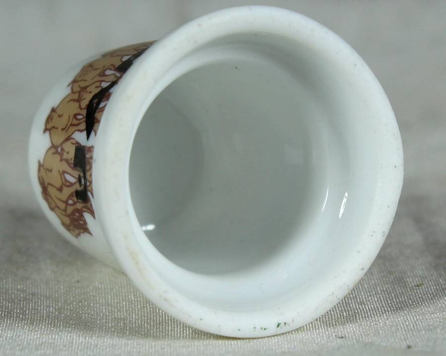 Bone China thimble - U.A.E
