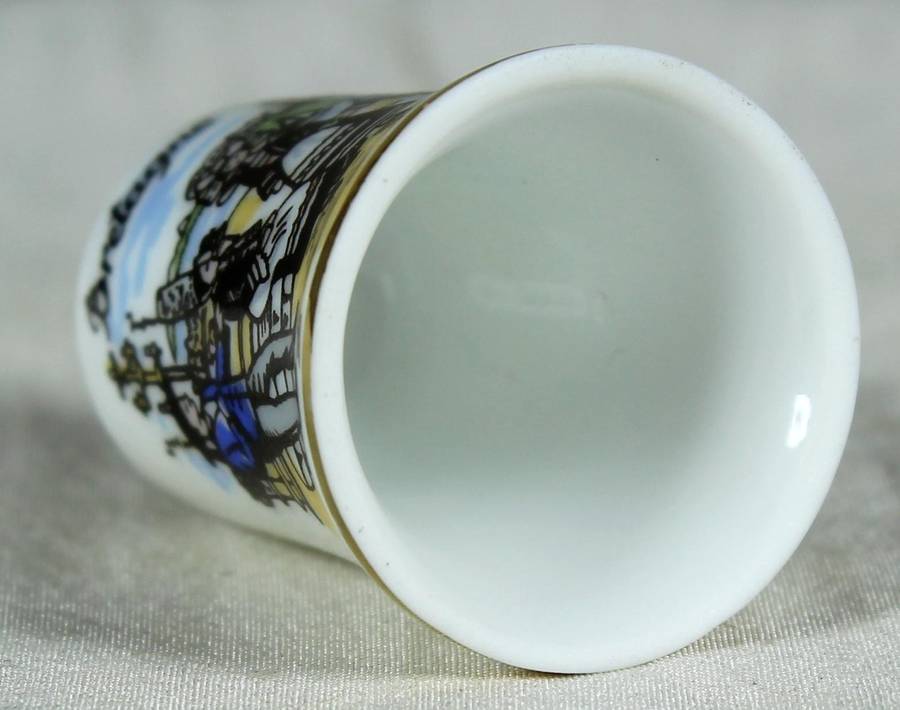 Bone China thimble - Bretagne