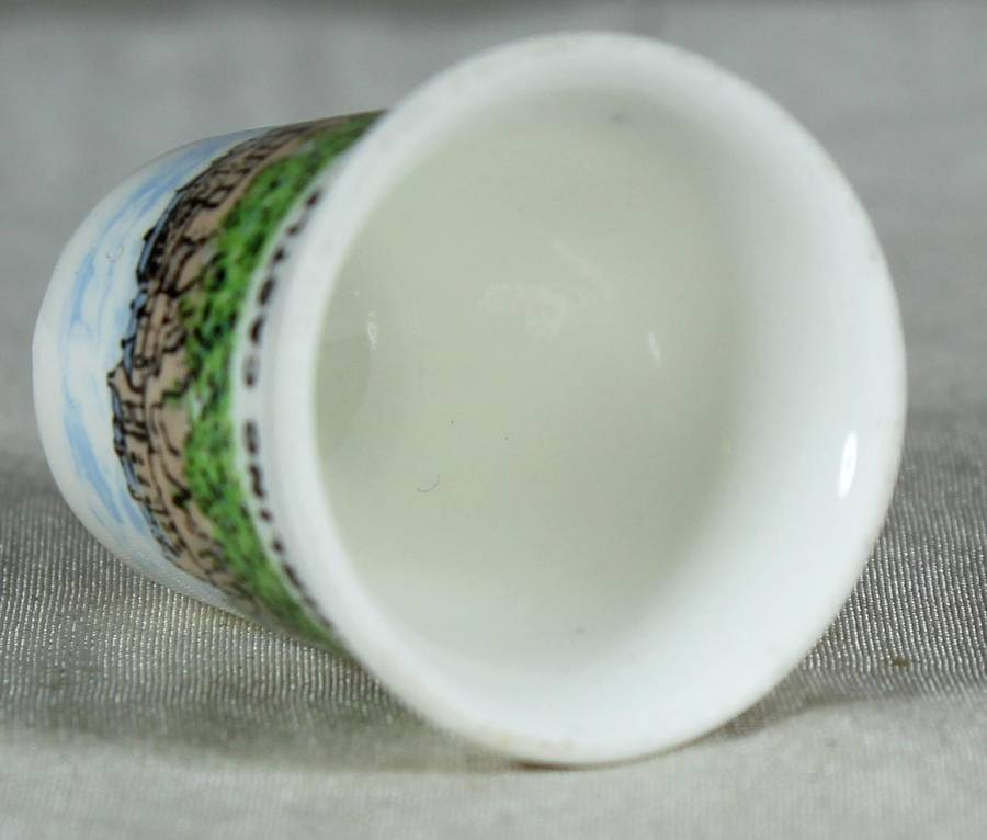 Bone China thimble - Stirling Castle - Scotland