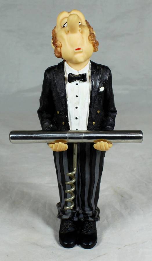 Jeeves butler with cork puller