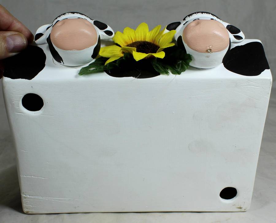 Cow themed snail serving platter