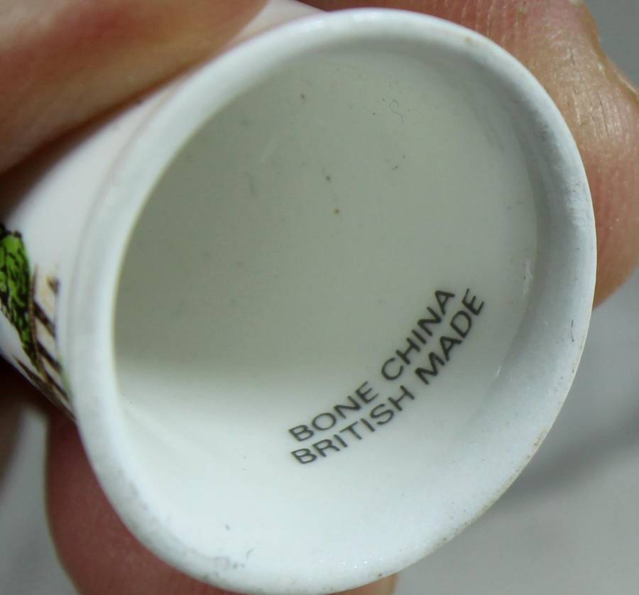 Bone China thimble - Salisbury Cathedral