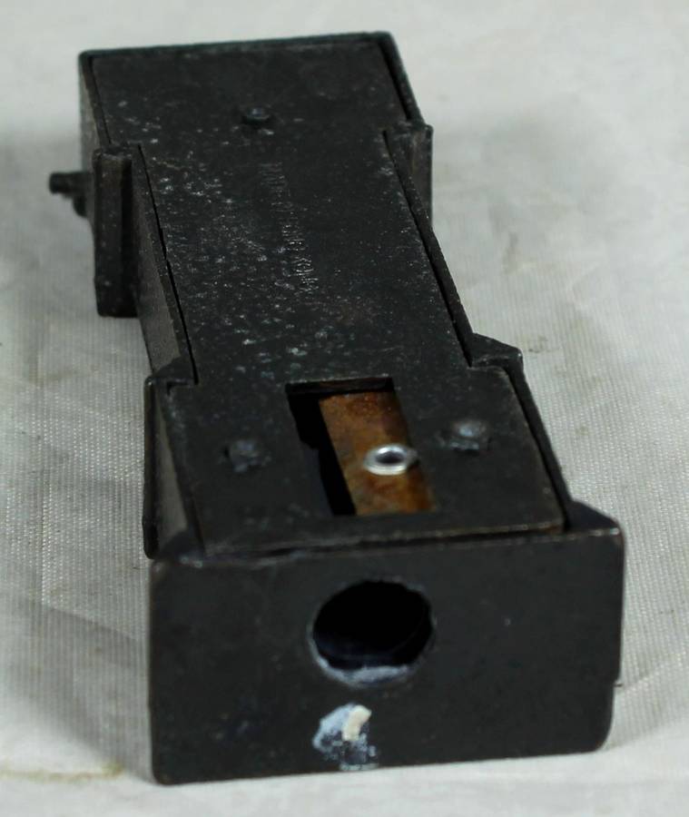 Miniature brass pencil sharpener - Vintage grand father clock