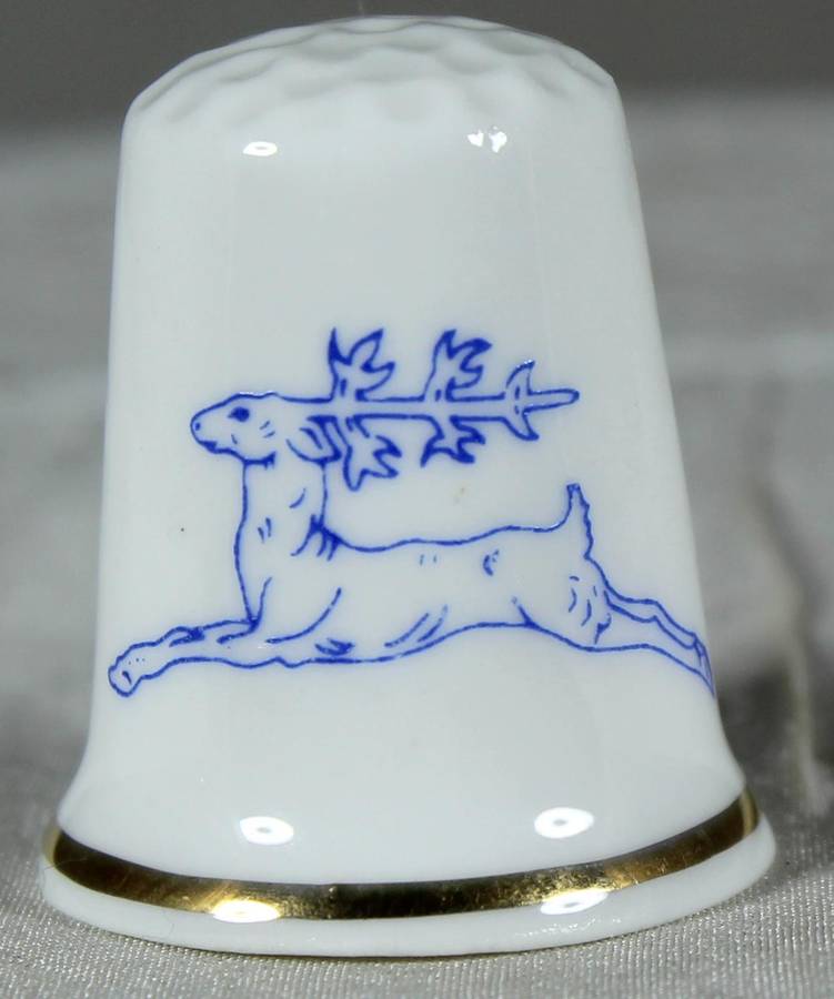 Bone China thimble - Guildford cathedral