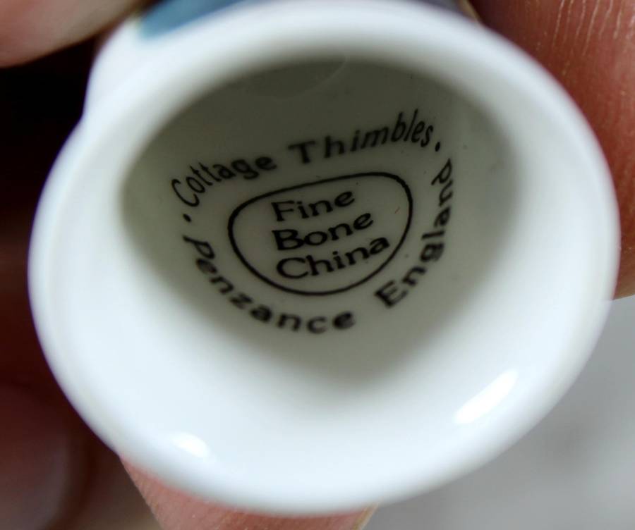 Bone China thimble - Forth Bridge