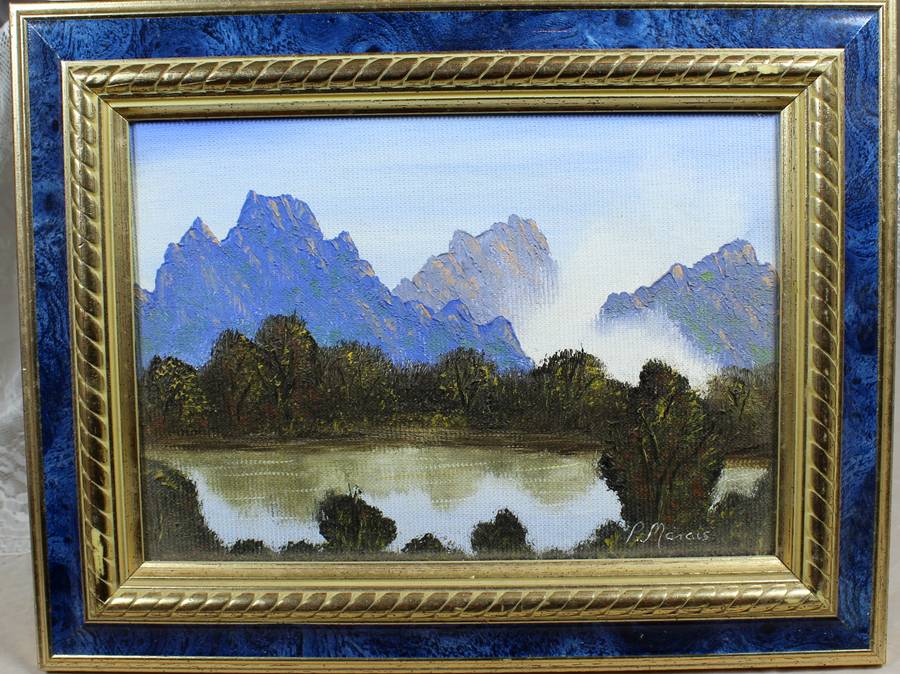 P Marais - Lake & mountains
