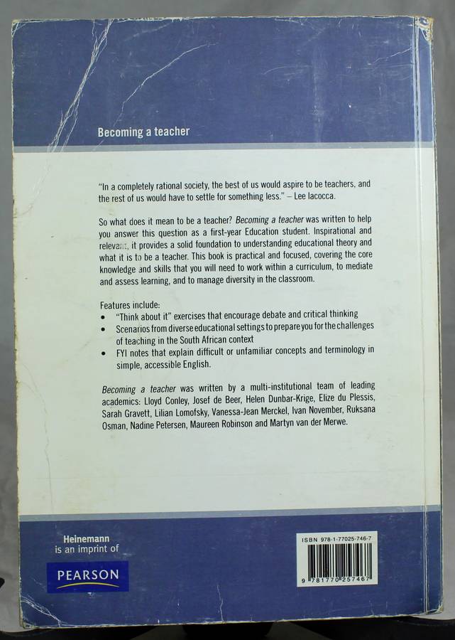 Becoming a teacher