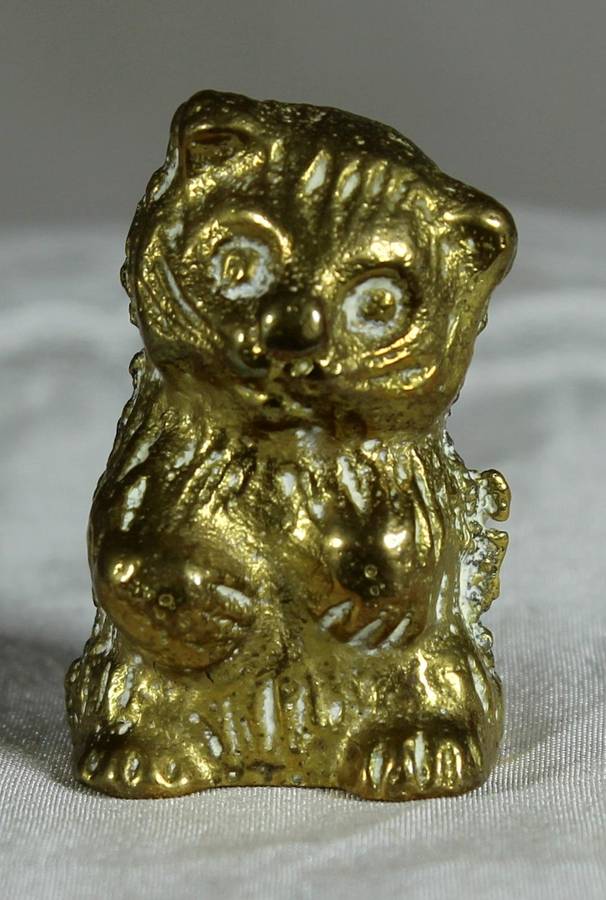 Miniature brass - Kitty