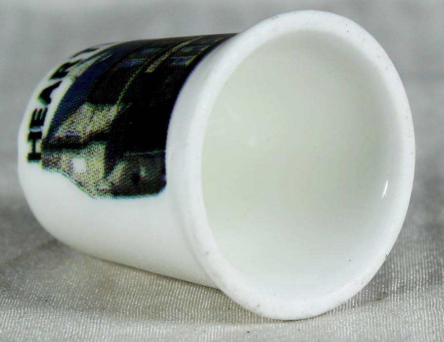 Bone China thimble - Heartbeat