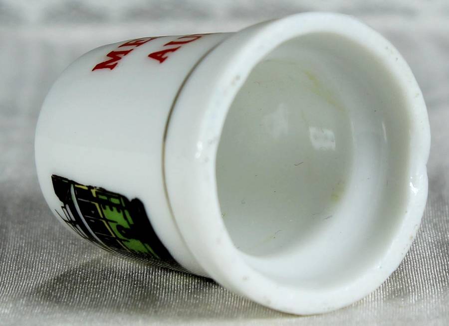 Bone China thimble - Melbourne Australia