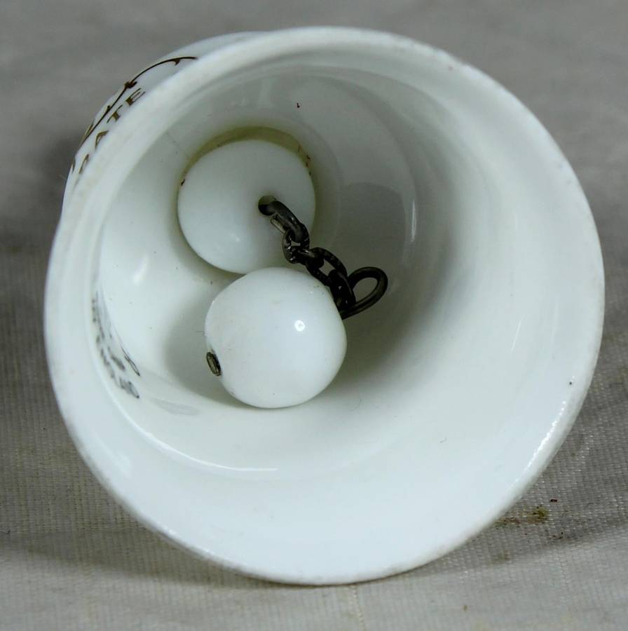 Mini porcelain bell - commemoration of Charles & Diana marriage