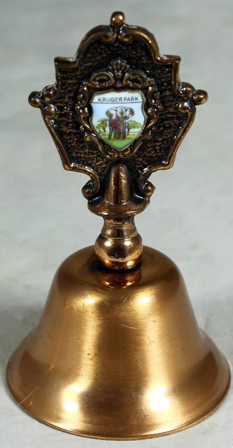 Souvenir copper bell - Kruger park