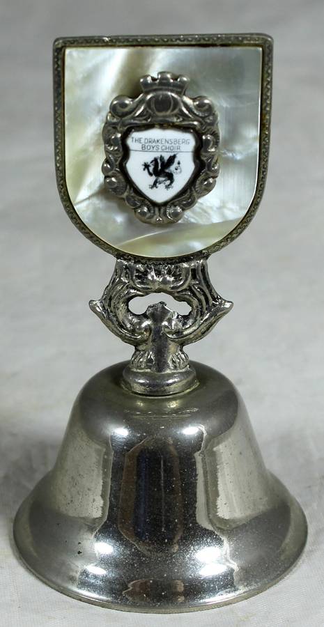 Souvenir silver plated bell - The Drakensberg boys choir
