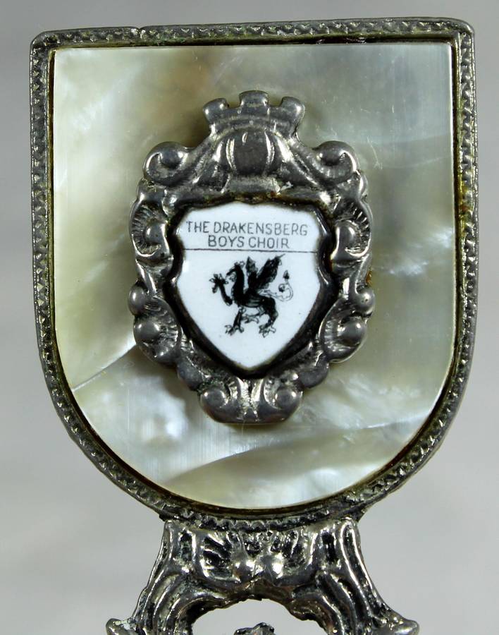 Souvenir silver plated bell - The Drakensberg boys choir