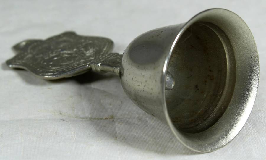 Souvenir silver plated bell - Margate