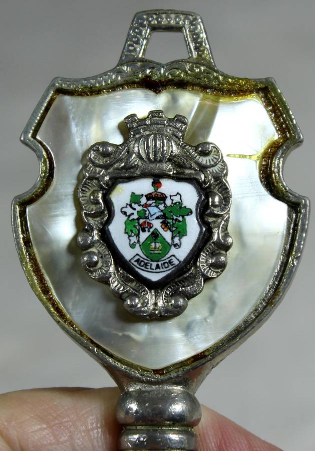Souvenir silver plated bell - Adelaide