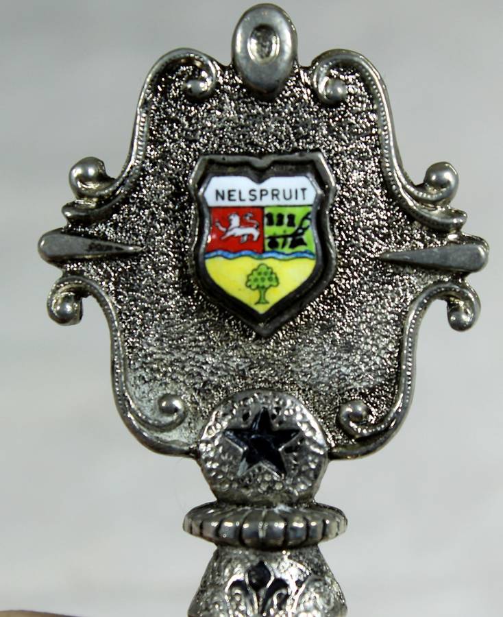 Souvenir silver plated bell - Nelspruit