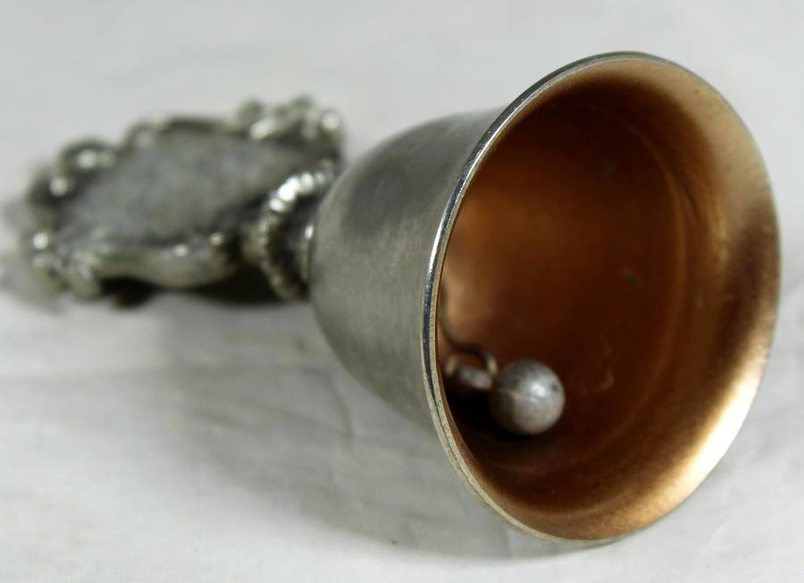 Souvenir silver plated bell - Nelspruit