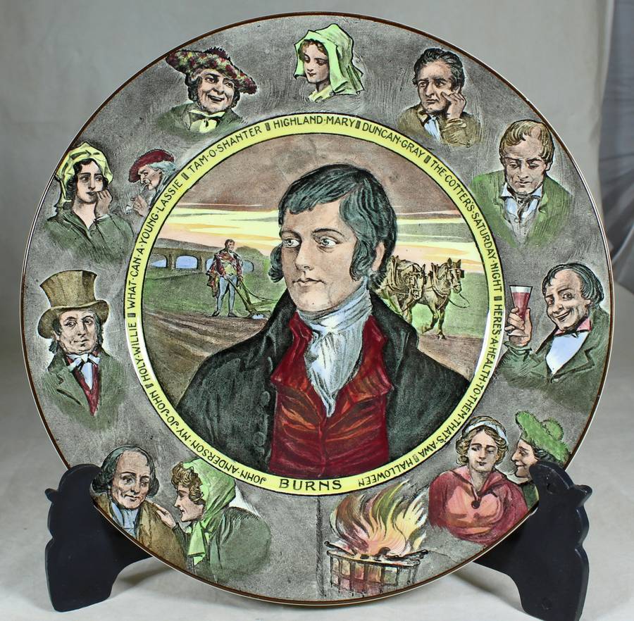Royal Doulton - Charles Noke - the Burns series